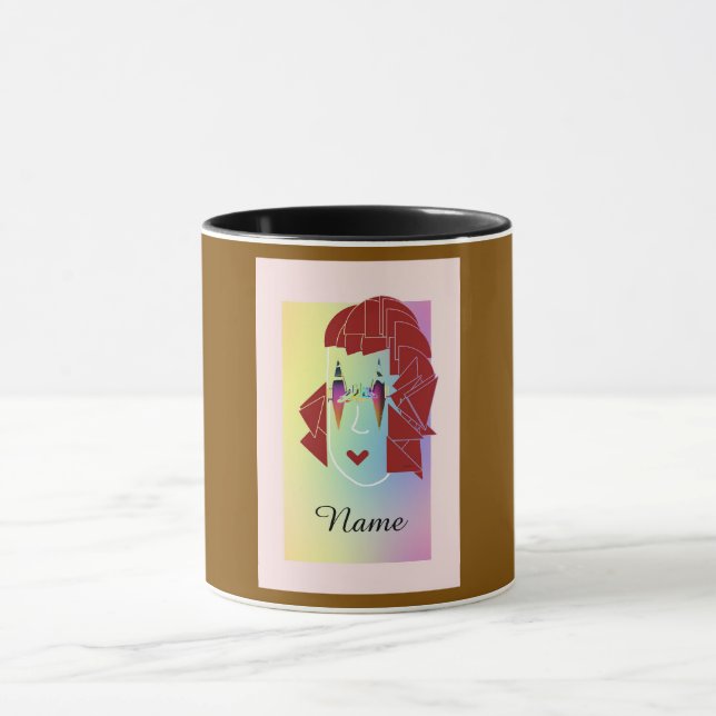 Caneca Personalize Mocha Brown Glare Divertido (Centro)