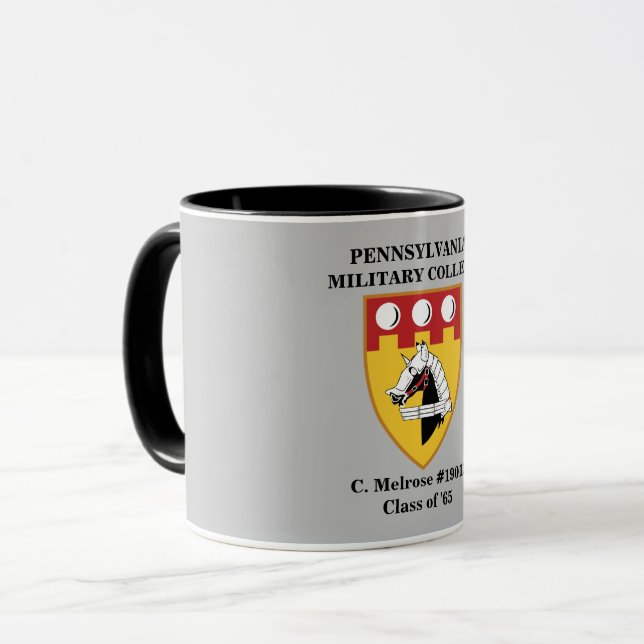 CANECA PERSONALIZE-O - MUG DE CINZAS CLARAS (Frente Esquerda)