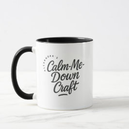 Caneca Personalized Calm-Me-Down Craft Gift Coffee