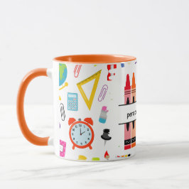 Caneca Personalized Crayon Back To School