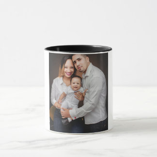 Caneca Personalized Family Photo Custom