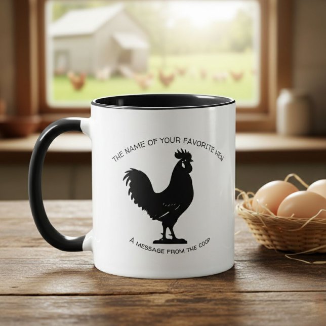 Caneca Personalized Farmhouse Coffee Cup  (Criador carregado)