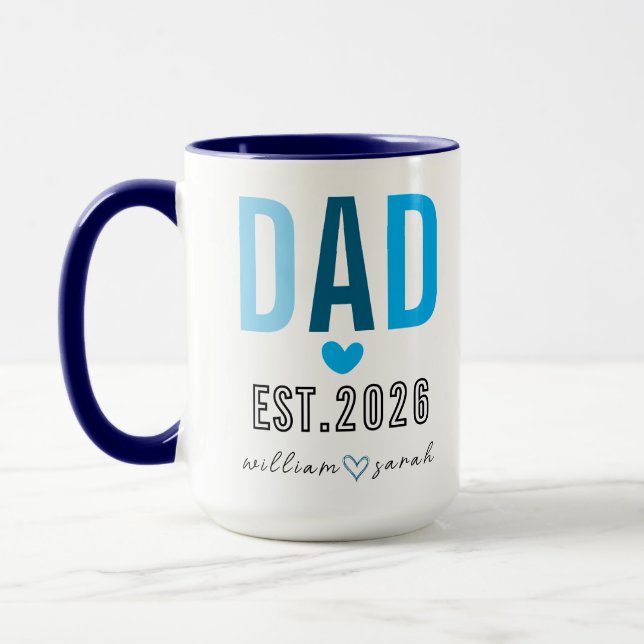 Caneca Personalized Girl Dad Father’s Day for Proud Girl (Esquerda)