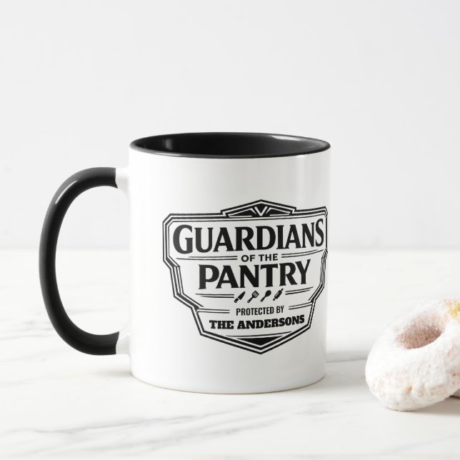 Caneca Personalized Guardians of the Pantry Mug (Com Donut)