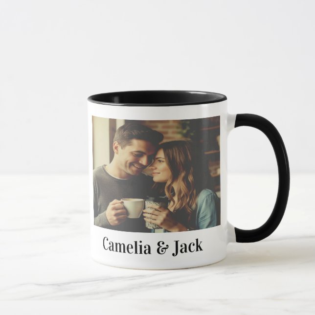 Caneca Personalized Image and text  (Direita)