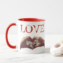 Caneca Personalized LOVE Acronym Photo 