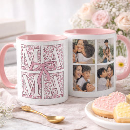 Caneca Personalized Mom Photo Mug Cute Design