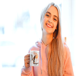 Caneca personalized mug, custom name mug, monogram mug, i