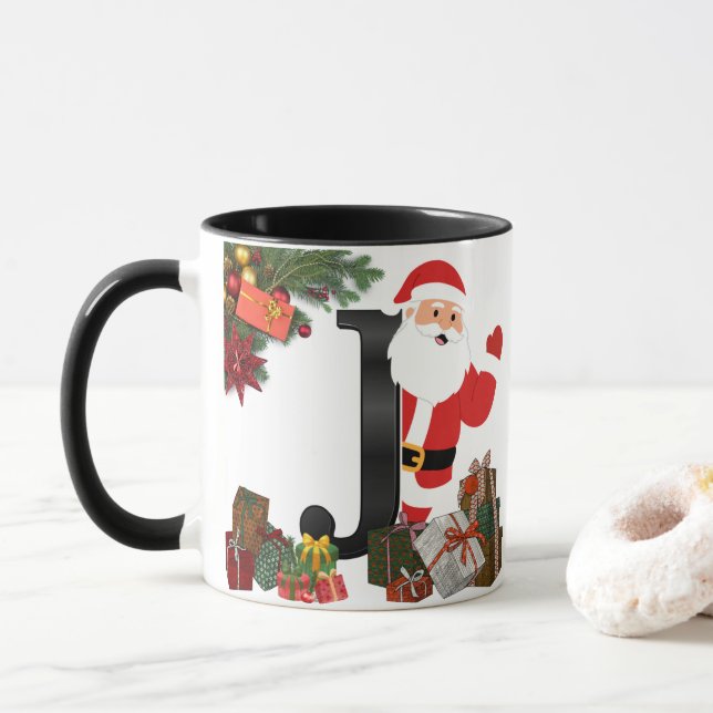 Caneca Personalized Mug with Letter (Com Donut)