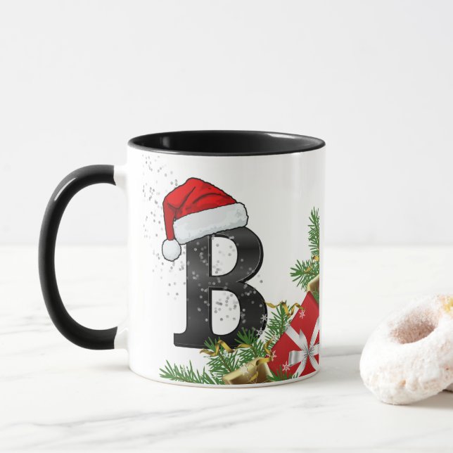 Caneca Personalized Mug with Letter (Com Donut)