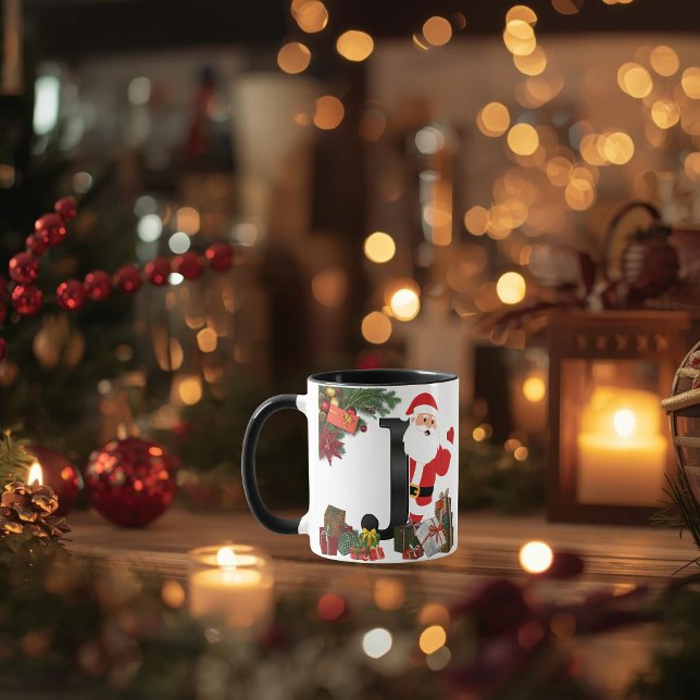 Caneca Personalized Mug with Letter (Criador carregado)