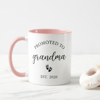 Caneca Personalized Promoted to Grandma