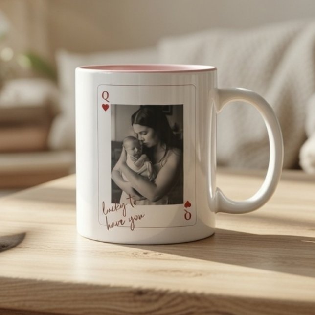 Caneca Personalized Queen of Hearts Mother’s Day  (Criador carregado)