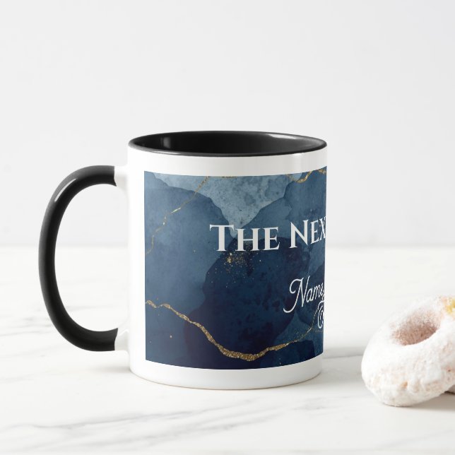 Caneca Personalized "The Next Chapter"  Retirement Mug (Com Donut)