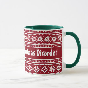 Caneca Perturbação Obsessiva de Natal