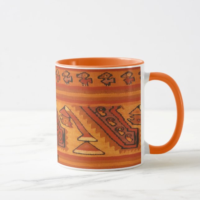Caneca Peru Inca Craft Coffee Mug (Direita)