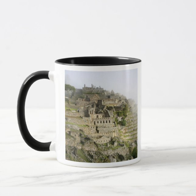 Caneca Peru, Machu Picchu. A antiga cidadela de Machu (Esquerda)
