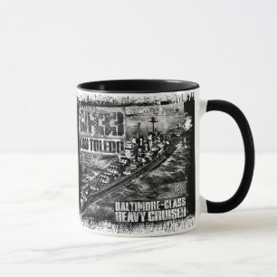 Caneca pesada da campainha de Toledo do cruzador