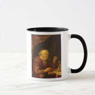 Caneca Pesando o ouro
