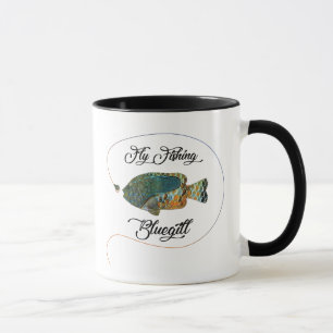 Caneca Pesca com Mosca do Peixe-Gato