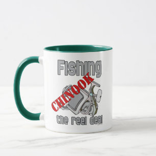 Caneca Pesca De Salmão Chinook Pesca De Reel Deal