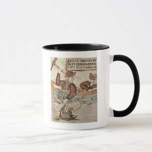 Caneca Pesca do Thor para a serpente de Midgard