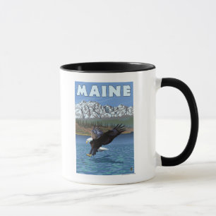 Caneca Pesca MaineEagle