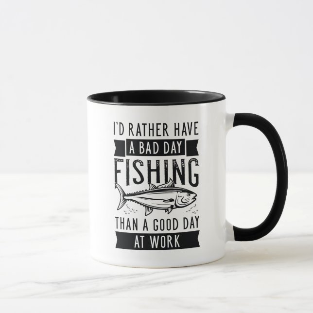 Caneca Pesca no dia ruim (Direita)