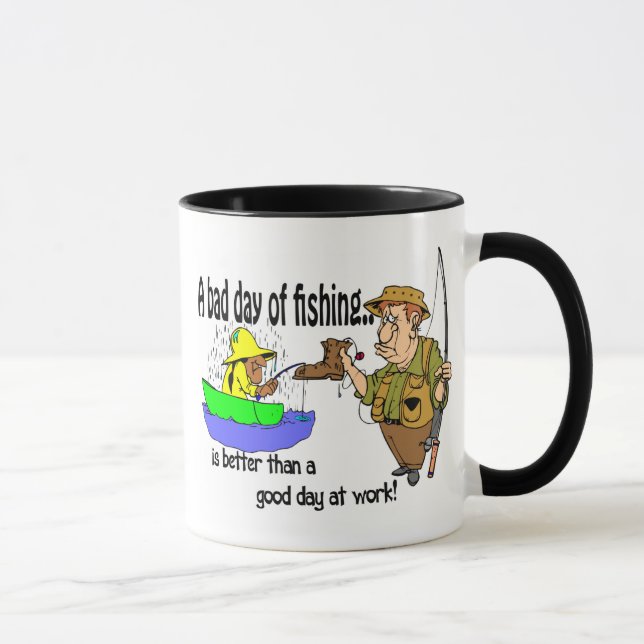 Caneca Pesca no dia ruim (Direita)