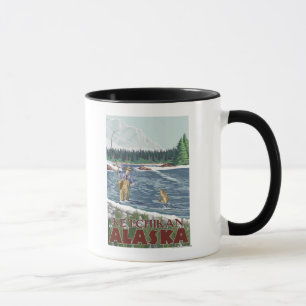 Caneca Pescador de moscas - Ketchikan, Alaska