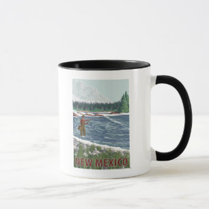 Caneca Pescador de Voa Novo México