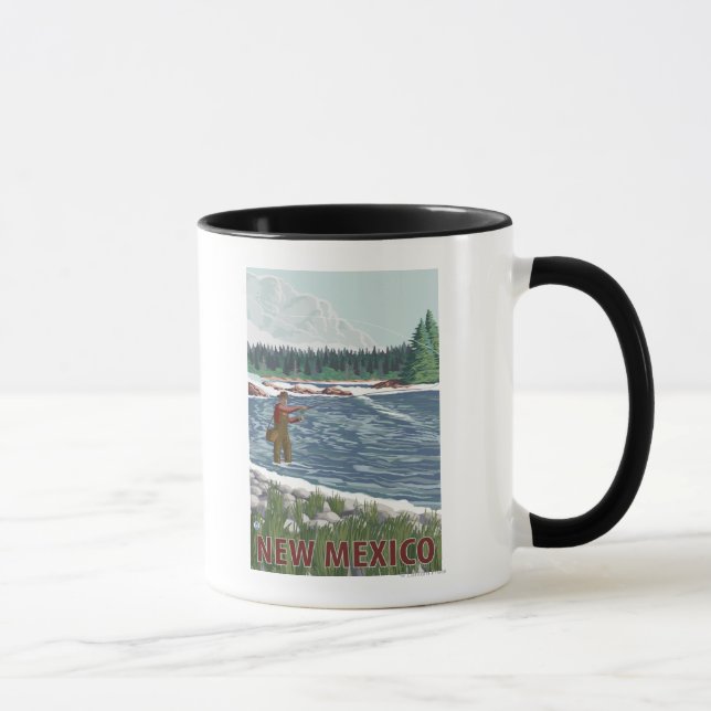 Caneca Pescador de Voa Novo México (Direita)