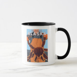 Caneca Pescador do rei caranguejo - Valdez, Alaska