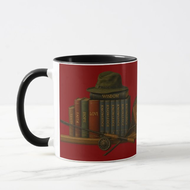 Caneca Pescando pela Compreensão (Esquerda)