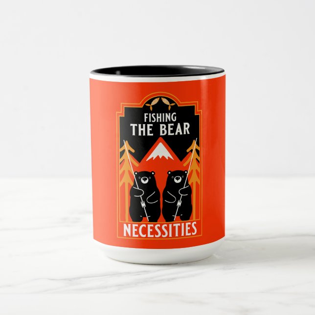 Caneca Pescar As Necessidades Do Urso (Centro)