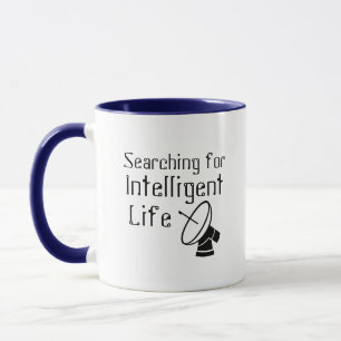 Caneca Pesquisa pela vida inteligente