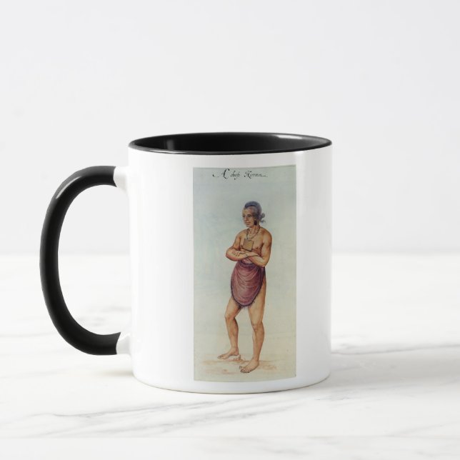 Caneca Pessoa idosa ou chefe indiano (Esquerda)