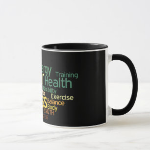 CANECA pessoal do instrutor ou do fitness center