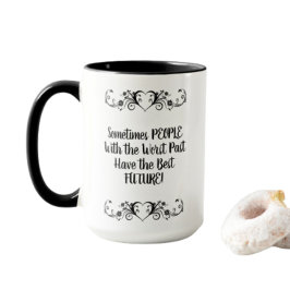 Caneca Pessoas com o Pior Passado Melhor Futuro