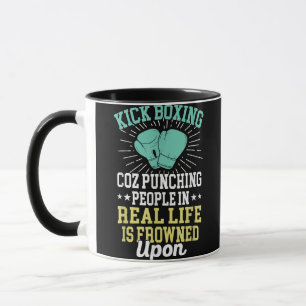 Caneca Pessoas De Punção São Enroscadas Por Ki Sarcástico