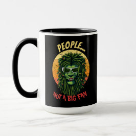 Caneca Pessoas do Leão Verde Não sou muito fã