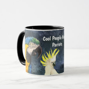Caneca Pessoas Legais Têm Papagaios