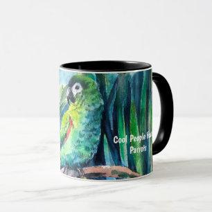 Caneca Pessoas Legais Têm Papagaios