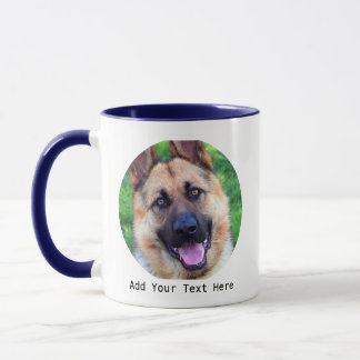 Caneca Pet Photo Personalizado e Text Coffee Mug