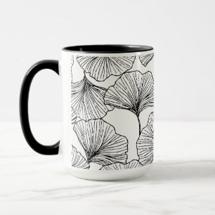 Caneca pétalas de rosa