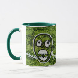 Caneca Pete Semente Crânio Arte de Monstro Excêntrico e E