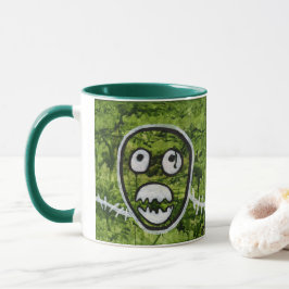 Caneca Pete Semente Crânio Arte de Monstro Excêntrico e E