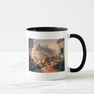 Caneca Peter o excelente conquista Narva em 1704, 1859