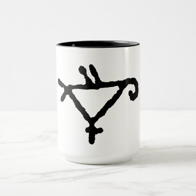 Caneca Petrologia de Papagaio Estilizado (Centro)