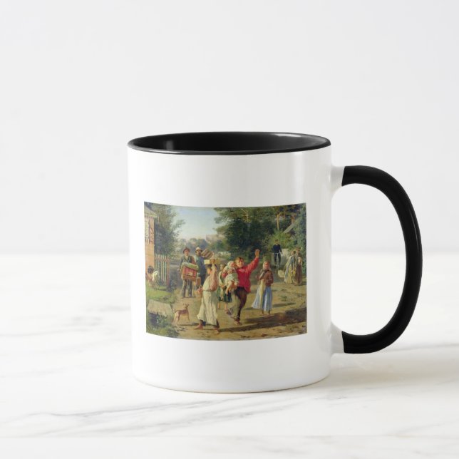 Caneca Petrushka está vindo, 1888 (Direita)